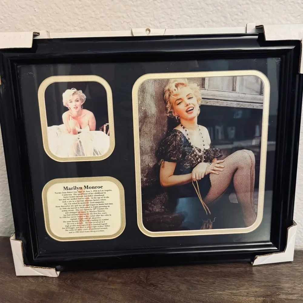 Marilyn Monroe Framed Portrait Collage Wall Art